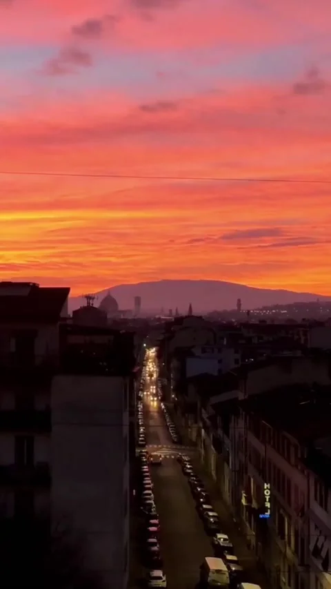 Sunset Video stock 168661215