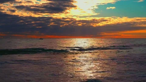 Sunset Stock Footage 282781054