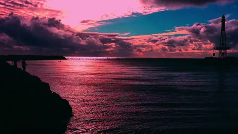 Sunset Stock Footage 282846565