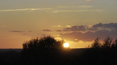 Sunset Stock Footage 288034673