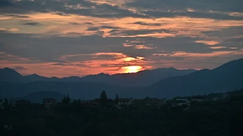 Sunset Stock Footage 291802010