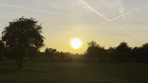 Sunset Stock Footage 307870900