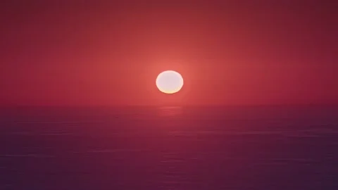 Sunset Footage 4k Video stock 228806524