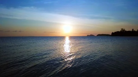 Sunset footage Stock Footage 86469501