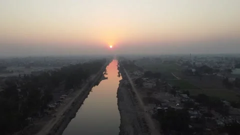 Sunset Footage Video stock 178137177