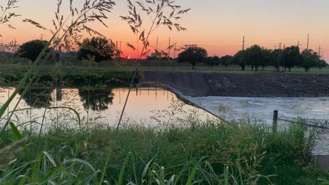 Sunset Fort Worth Texas Stockbeeldmateriaal 155980526