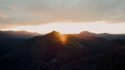 Sunset in France Stock Footage 229572203