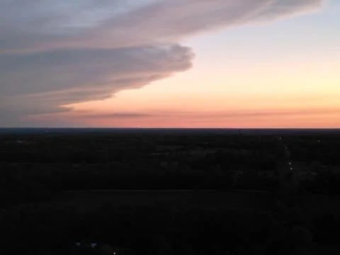 Sunset front DJI 0309 Stock Photos
