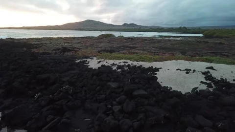 Sunset in Galapagos, Ecuador Stock Footage 261461165