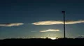 Sunset in the Geneva airport. Time-lapse HD Footage