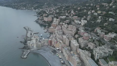 Sunset on Genoa Stock Footage 301791258