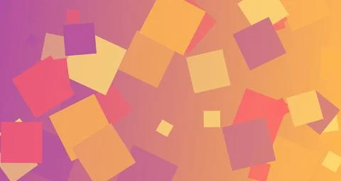 Sunset geometric shapes 스톡 일러스트