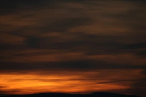 Sunset Germany with clouds. Timelapse Stock Footage 111690927