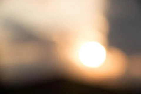 The Sunset Glow befor sunset Stock Photos