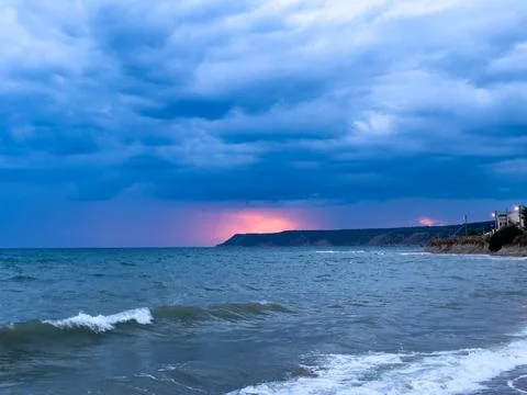 Sunset glow Stock Photos