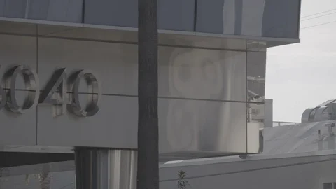 Sunset Gower Studios pan Video stock 85539790