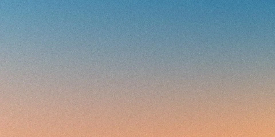 Sunset gradient background blue orange Stock Illustration