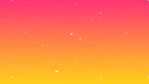 Sunset Gradient Particle Background Loop Stock Footage 340873456