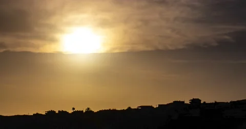 Sunset Gran Canaria Stock Footage 152850813