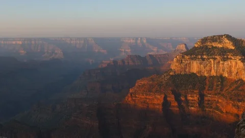 Sunset at Grand Canyon Stock Footage 94382504