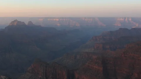 Sunset at Grand Canyon Stock Footage 94382670