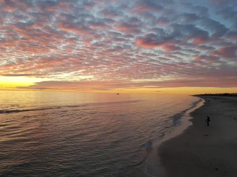 Sunset at Grange Stock Photos