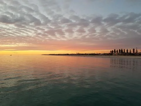 Sunset at Grange Stock Photos