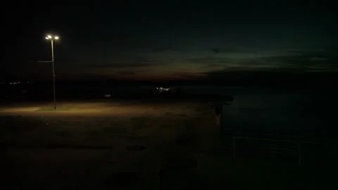 Sunset in Guaiba Stock Footage 158404049