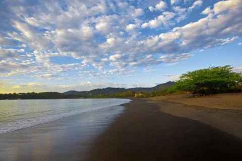 Sunset in Guanacaste Stock Photos