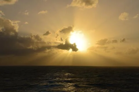 Sunset Gulf of Mexico 写真素材