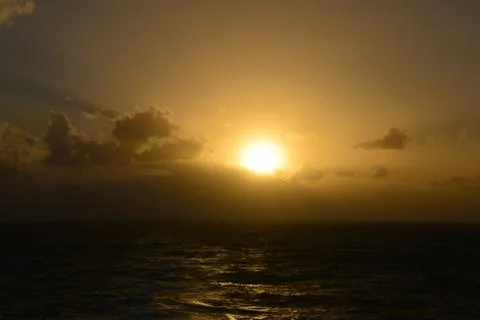 Sunset Gulf of Mexico 写真素材