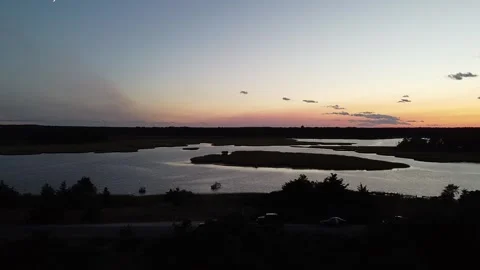 Sunset Hamptons 02 Video stock 305593771
