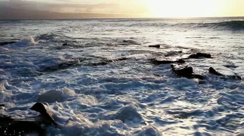 Sunset Hawaii Video stock 10855298