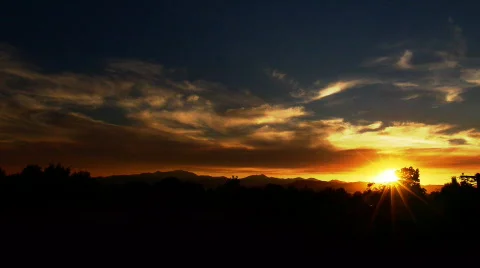 Sunset-HD Stock Footage 114099