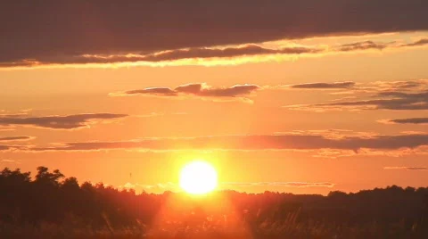 Sunset HD Stock Footage 506872