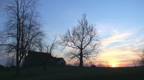 Sunset HD Stock Footage 604598