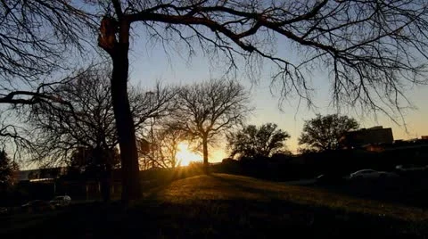 Sunset on highway Video stock 21317741