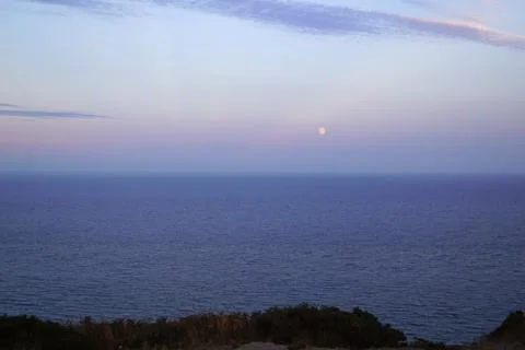 Sunset on the Hill of Howth Baily Lighthouse Stock Photos