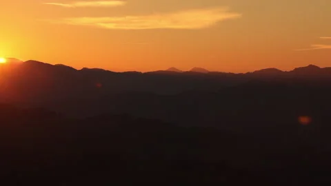 Sunset hills Stock Footage 148542468