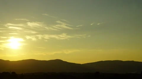 Sunset hills, time-lapse 스톡 동영상 42015322