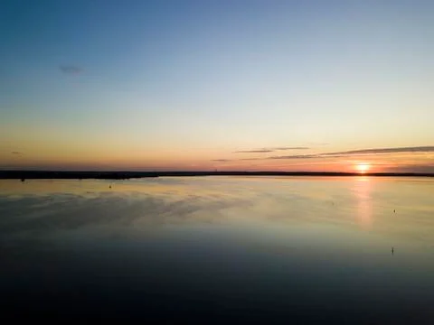 Sunset at holland Stock Photos