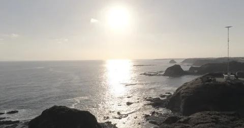 The sunset horizon Video stock 97426915