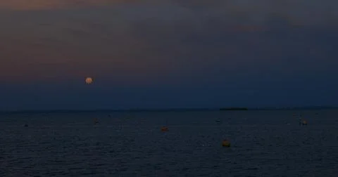 Sunset &amp; Horizon Foto stock