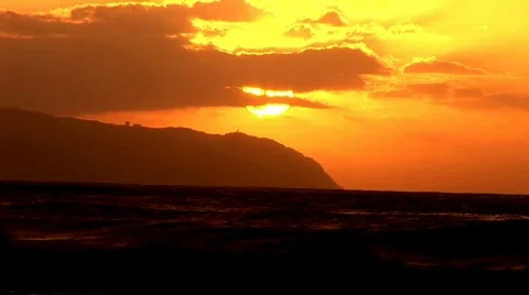 Sunset HQ  Stock Footage 241747