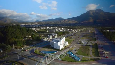 Sunset in Ibarra, EC Video stock 83226186