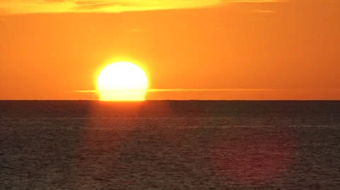 Sunset at Ibiza time-lapse Stock-Footage 24343321