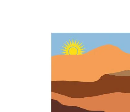 Sunset icon Stock-Illustration