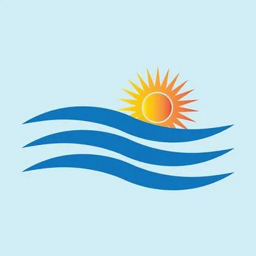 Sunset icon Stock-Illustration