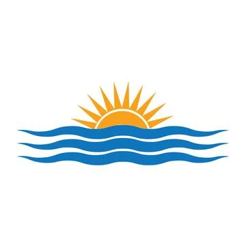 Sunset icon Stock-Illustration