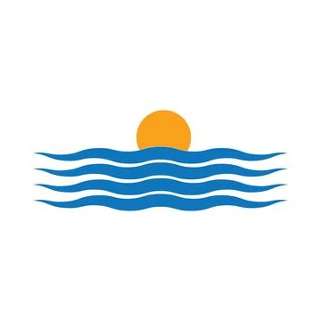 Sunset icon Stock-Illustration